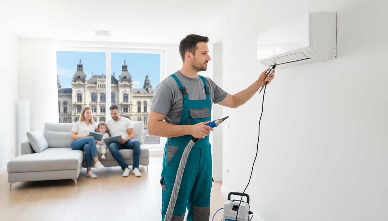 Klíma tisztítás Kecskemét: Miért elengedhetetlen az egészség és a rezsicsökkentés érdekében?