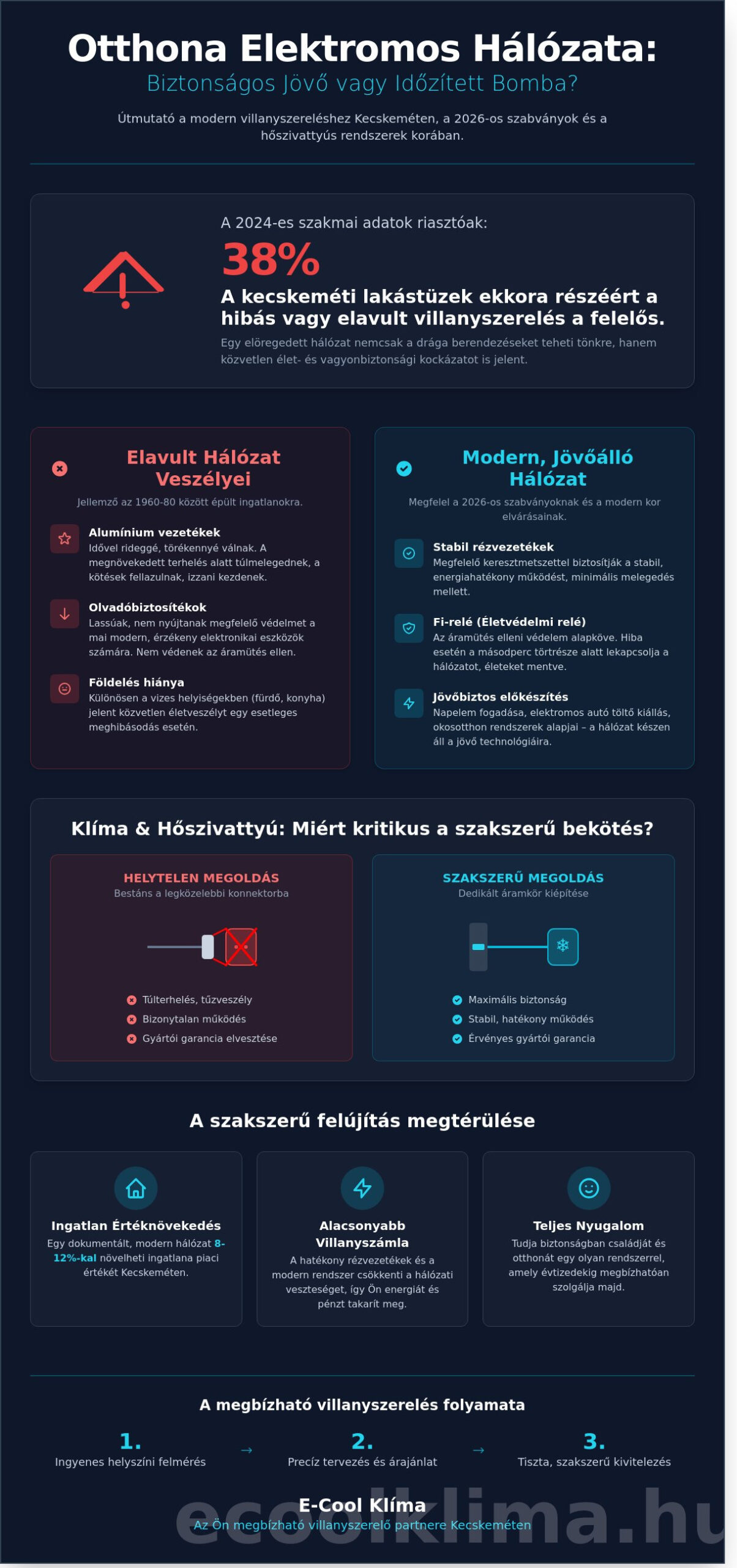 Villanyszerelés Kecskemét: Biztonságos és Modern Elektromos Megoldások 2026-ban